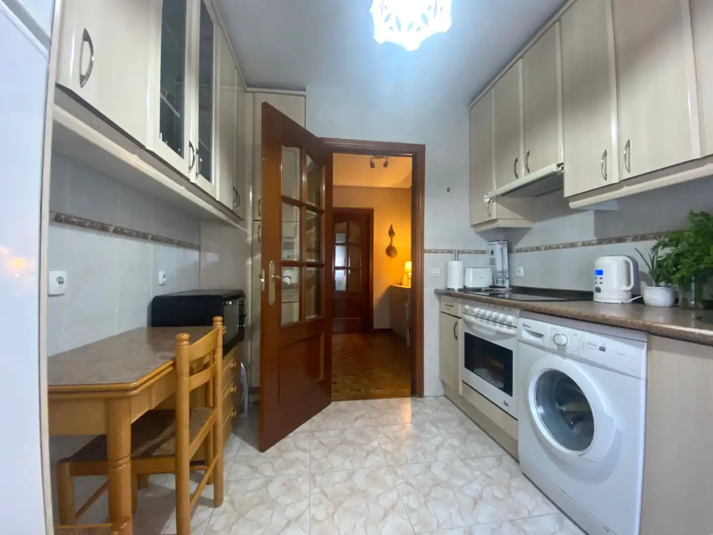Cocina de Piso en venta en Madrid con Calefacción, Parquet y Amueblado