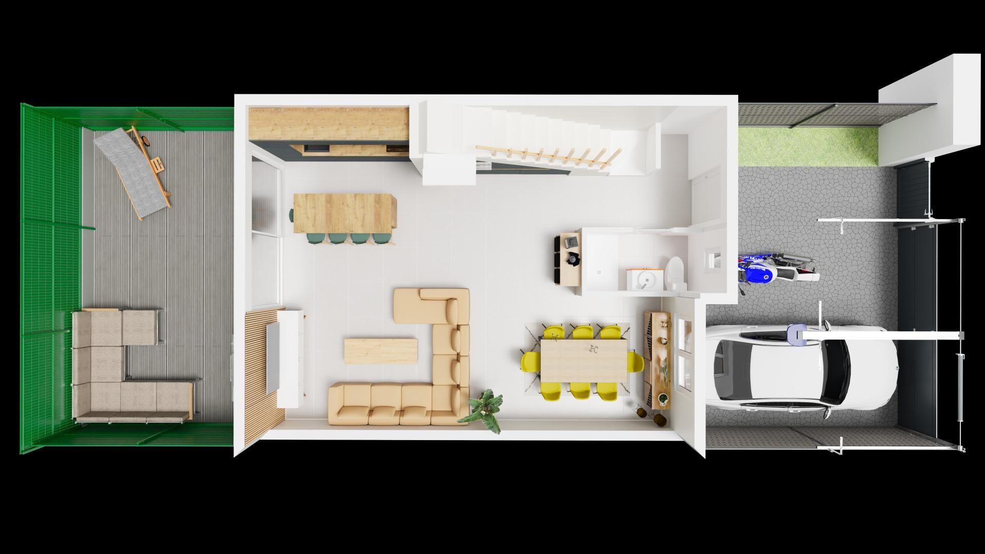 Single-family semi-detached for sale in Pulianas  with Air Conditioner and Alarm