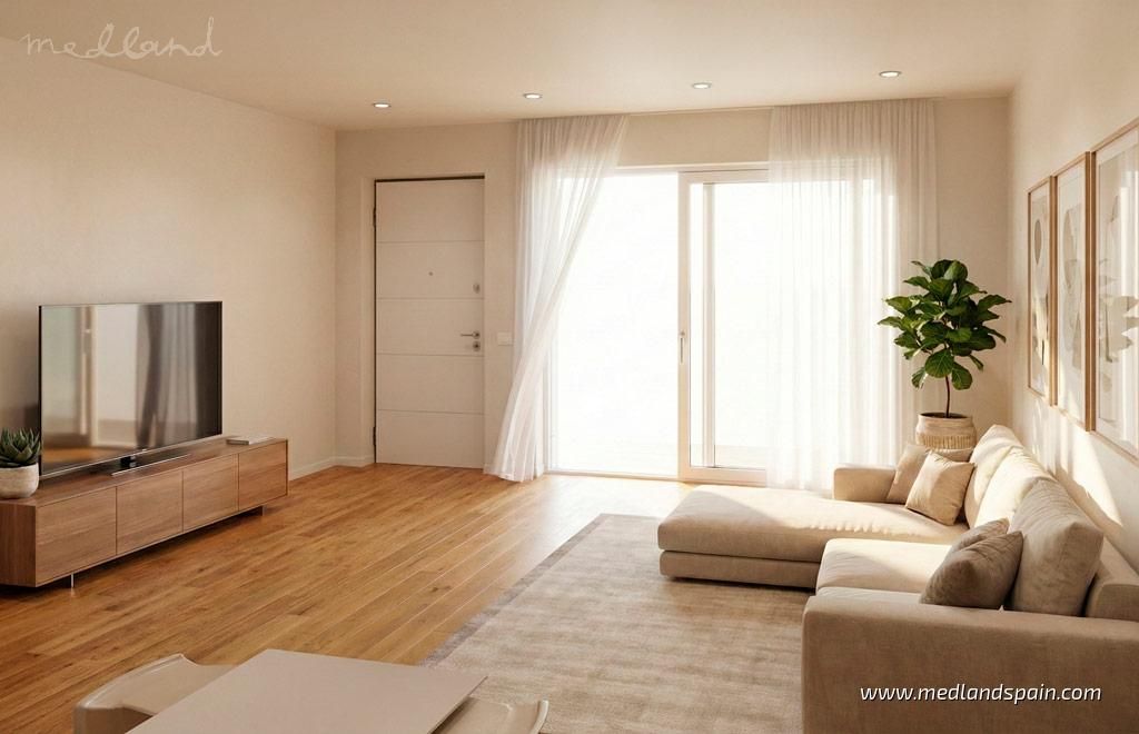 Living room of Apartment for sale in San Javier  with Terrace and Community pool