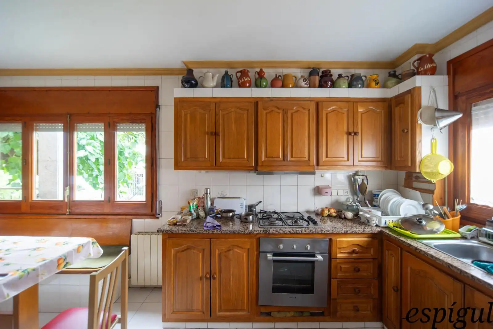 Cocina de Casa o chalet en venta en Girona con Aire acondicionado, Calefacción y Terraza