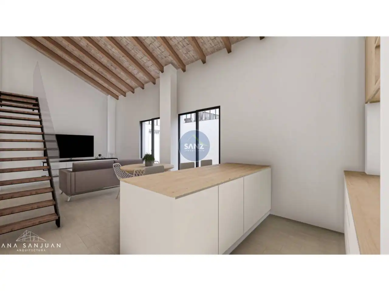 Living room of Houses for sale in Alcoy / Alcoi  with Terrace