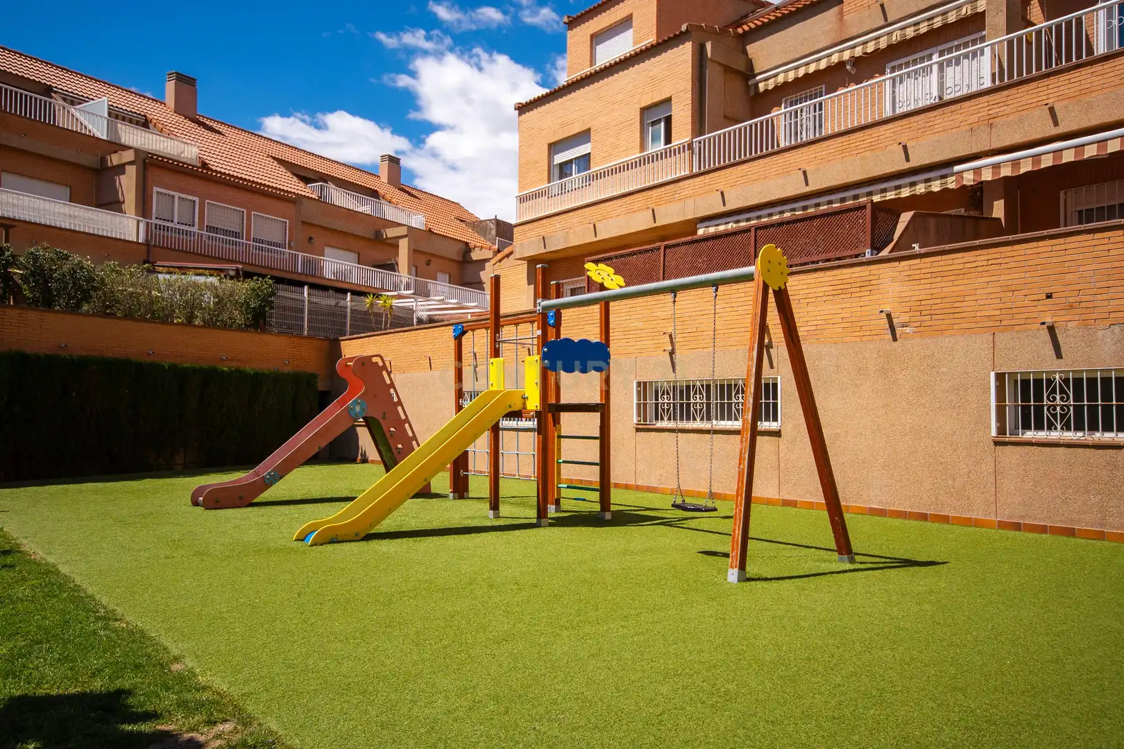 Terraza de Casa adosada en venta en Alicante / Alacant con Aire acondicionado, Balcón y Piscina comunitaria