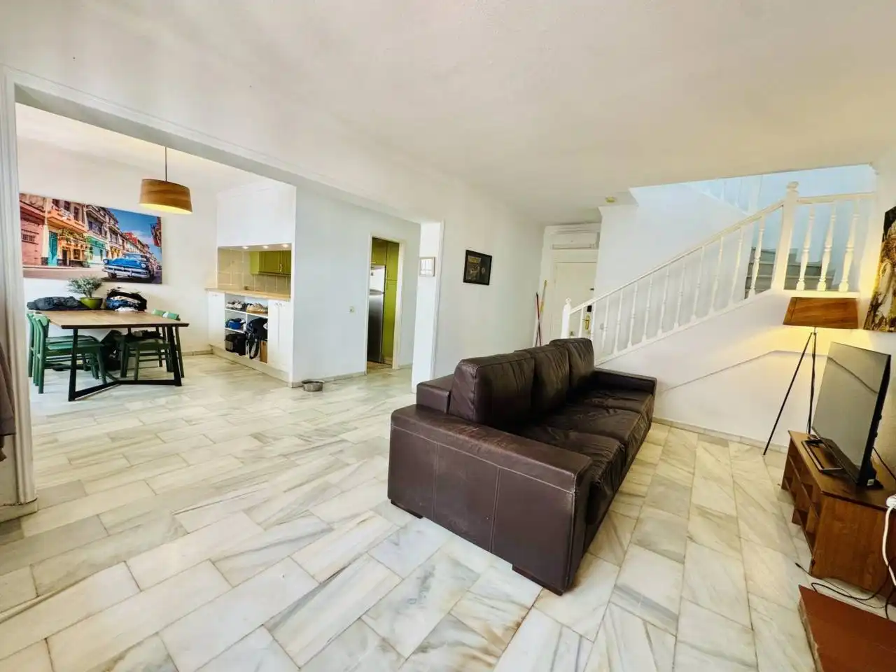 Wohnzimmer von Haus oder Chalet zum Verkauf in Manilva mit Terrasse und Möbliert