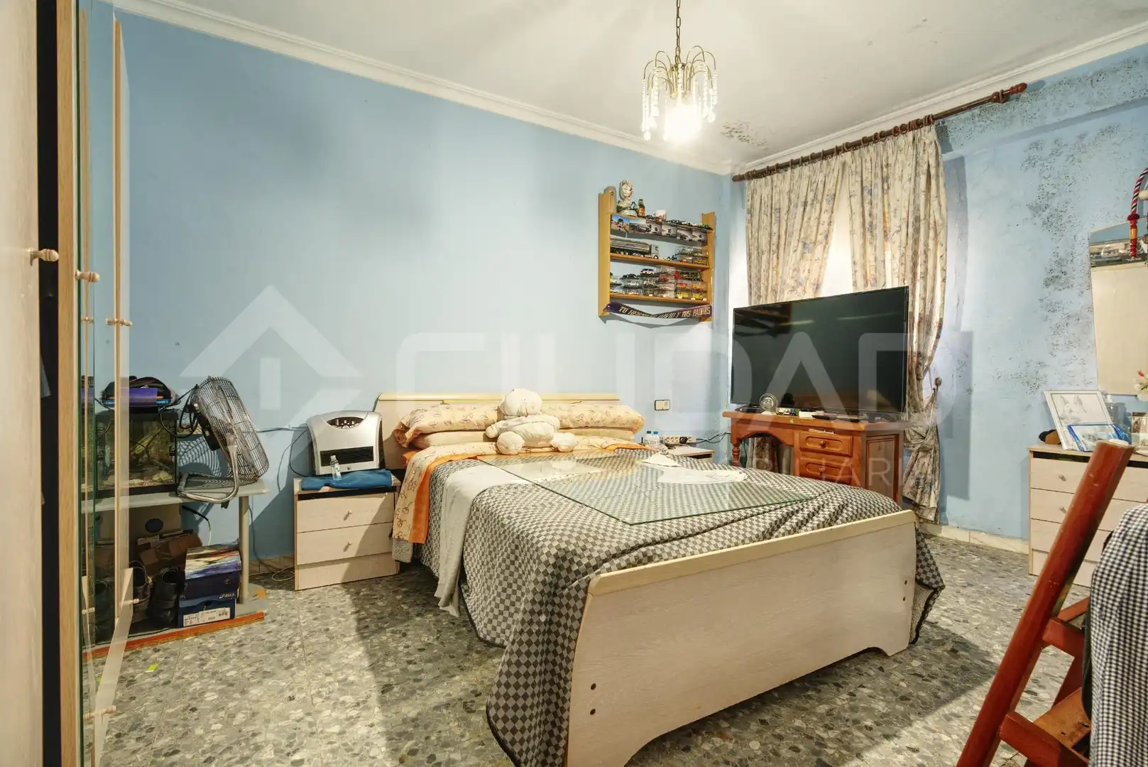Sala de estar de Piso en venta en Coria del Río con Aire acondicionado y Terraza