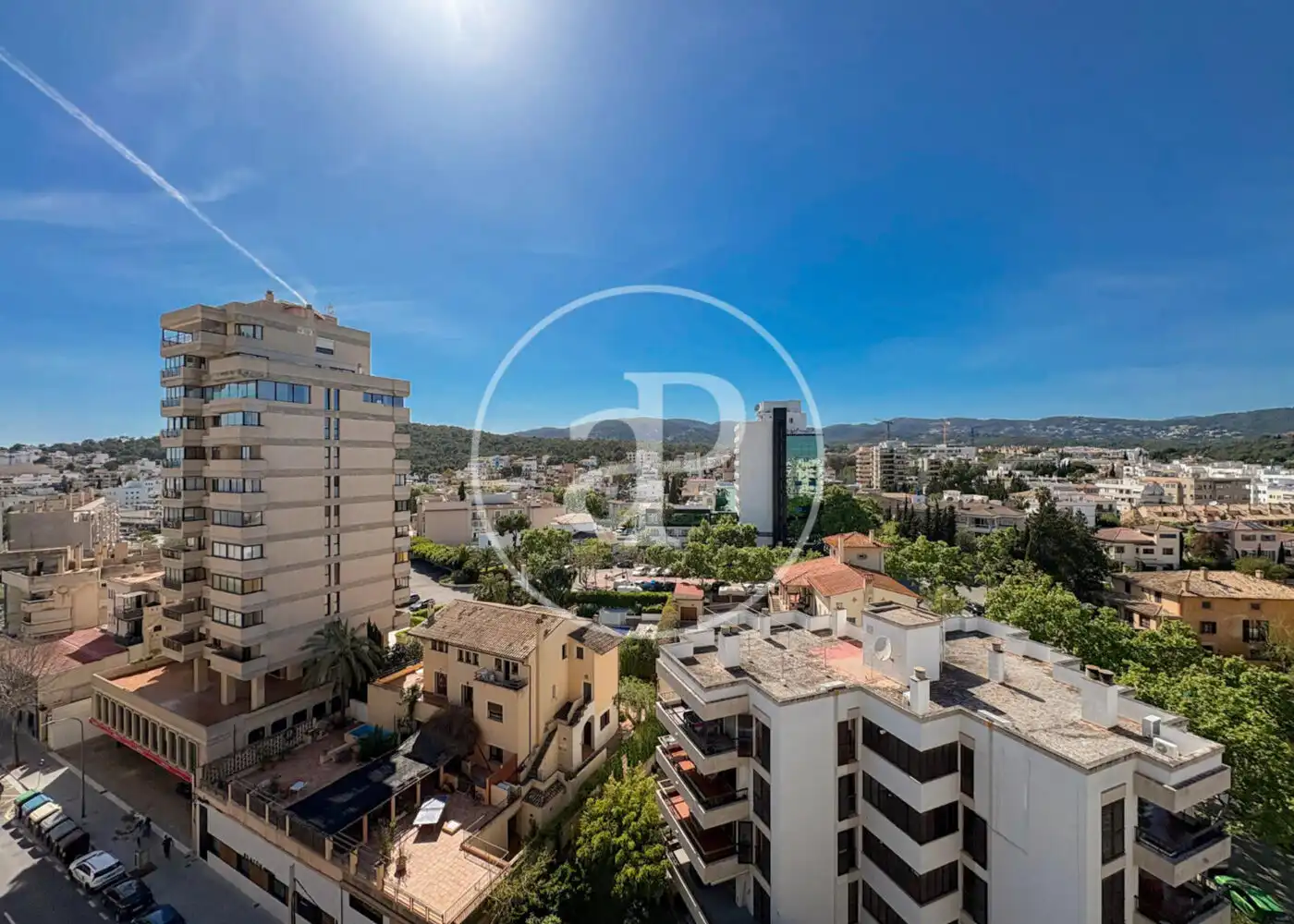 Vista exterior de Àtic de lloguer en  Palma de Mallorca amb Aire condicionat, Calefacció i Terrassa