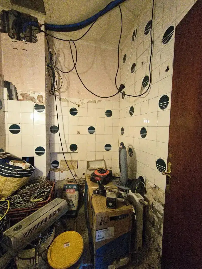 Baño de Casa adosada en venta en Figueres con Aire acondicionado, Trastero y Horno