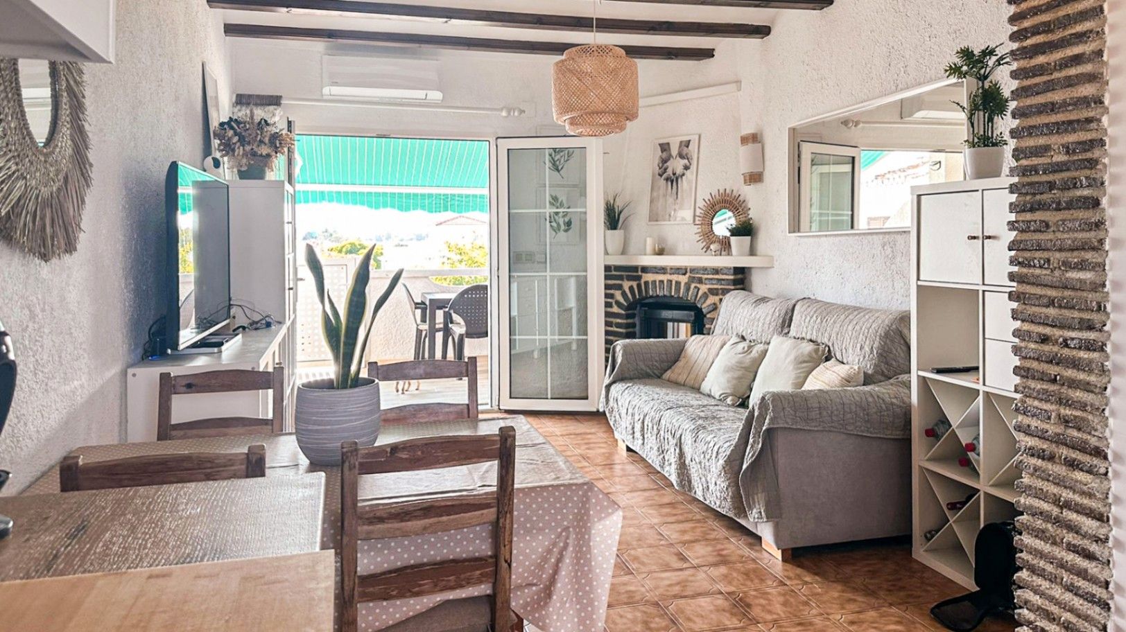 Living room of Apartment for sale in Dénia  with Air Conditioner, Heating and Private garden