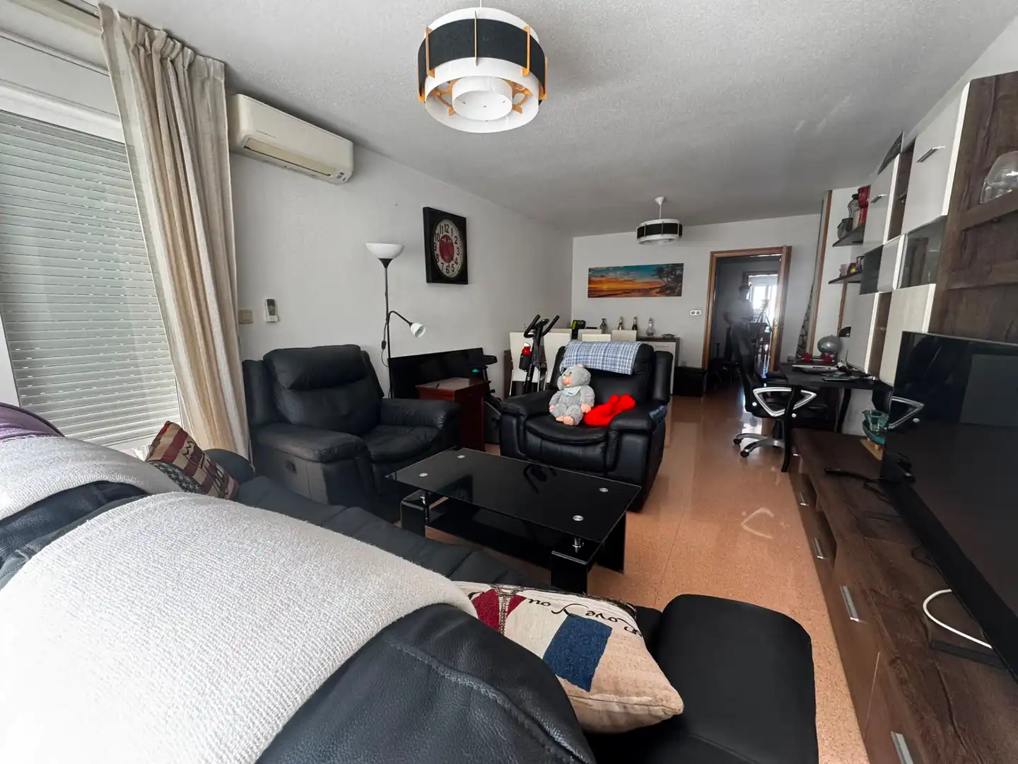 Living room of Flat for sale in Alicante / Alacant  with Air Conditioner, Heating and Storage room