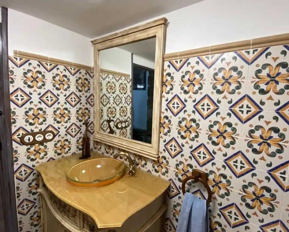 Bathroom of Houses for sale in Mosqueruela  with Storage room and Balcony