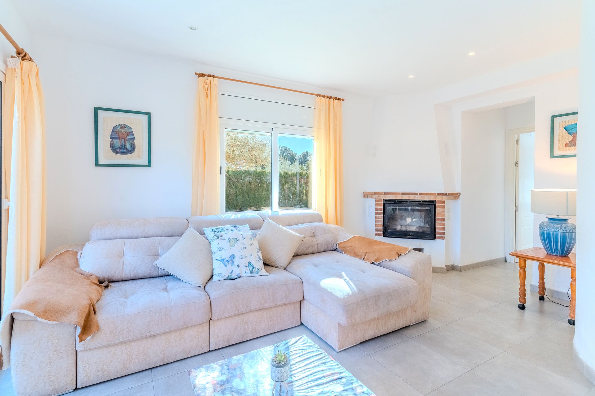 Sala d'estar de Casa o xalet en venda en L'Ametlla de Mar  amb Aire condicionat, Calefacció i Jardí privat