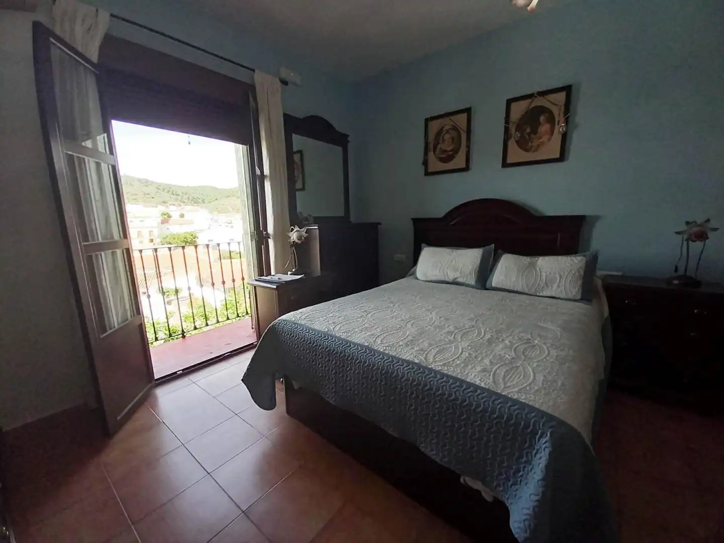 Bedroom of Houses for sale in El Pedroso  with Air Conditioner, Terrace and Storage room