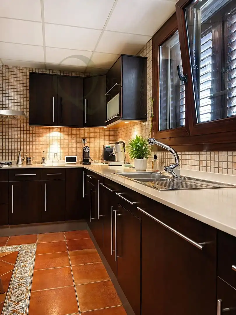Cocina de Casa o chalet en venta en Villena con Aire acondicionado, Calefacción y Jardín privado