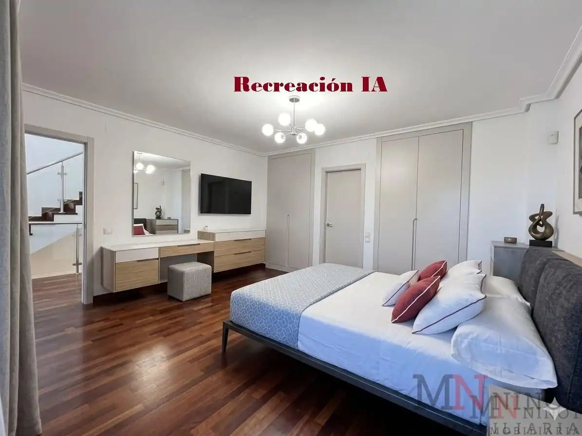 Bedroom of Houses for sale in Oropesa del Mar / Orpesa  with Air Conditioner, Heating and Terrace