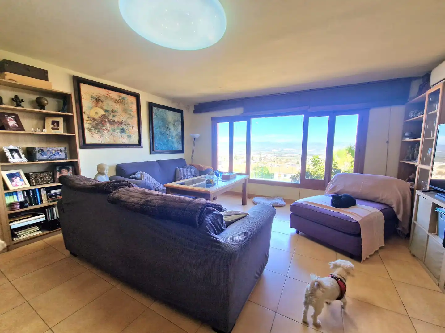 Sala d'estar de Casa adosada en venda en Alhaurín de la Torre amb Aire condicionat, Terrassa i Traster