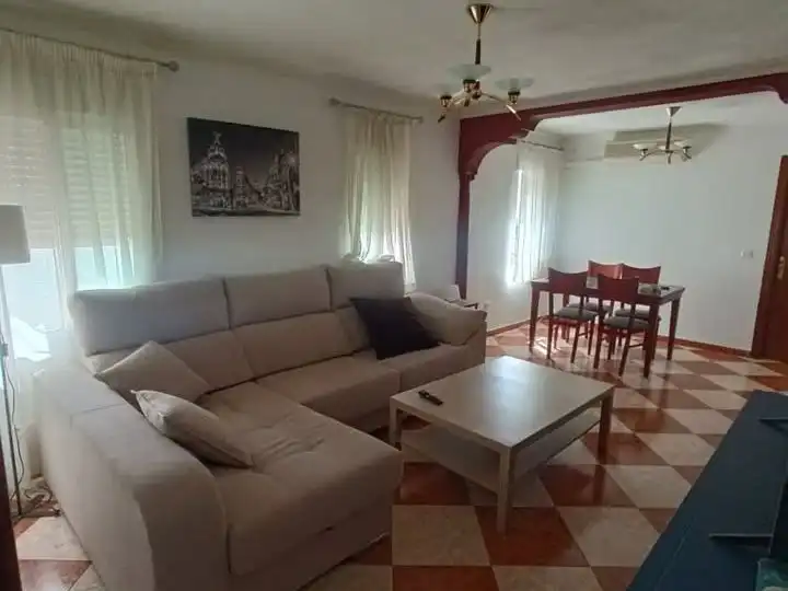 Living room of Flat for share in Norte-Sierra