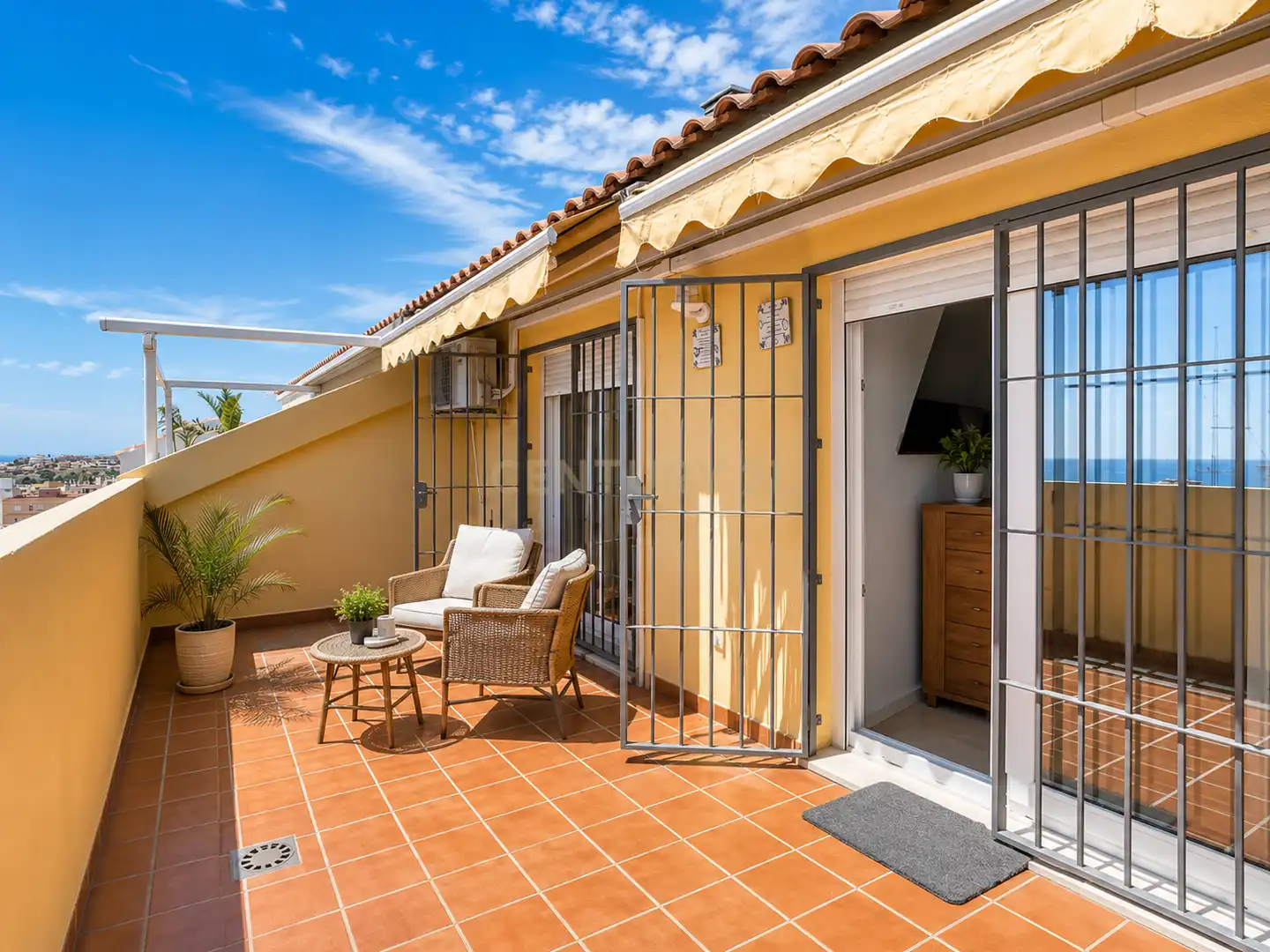 Terrassa de Apartament en venda en Benalmádena amb Aire condicionat i Balcó