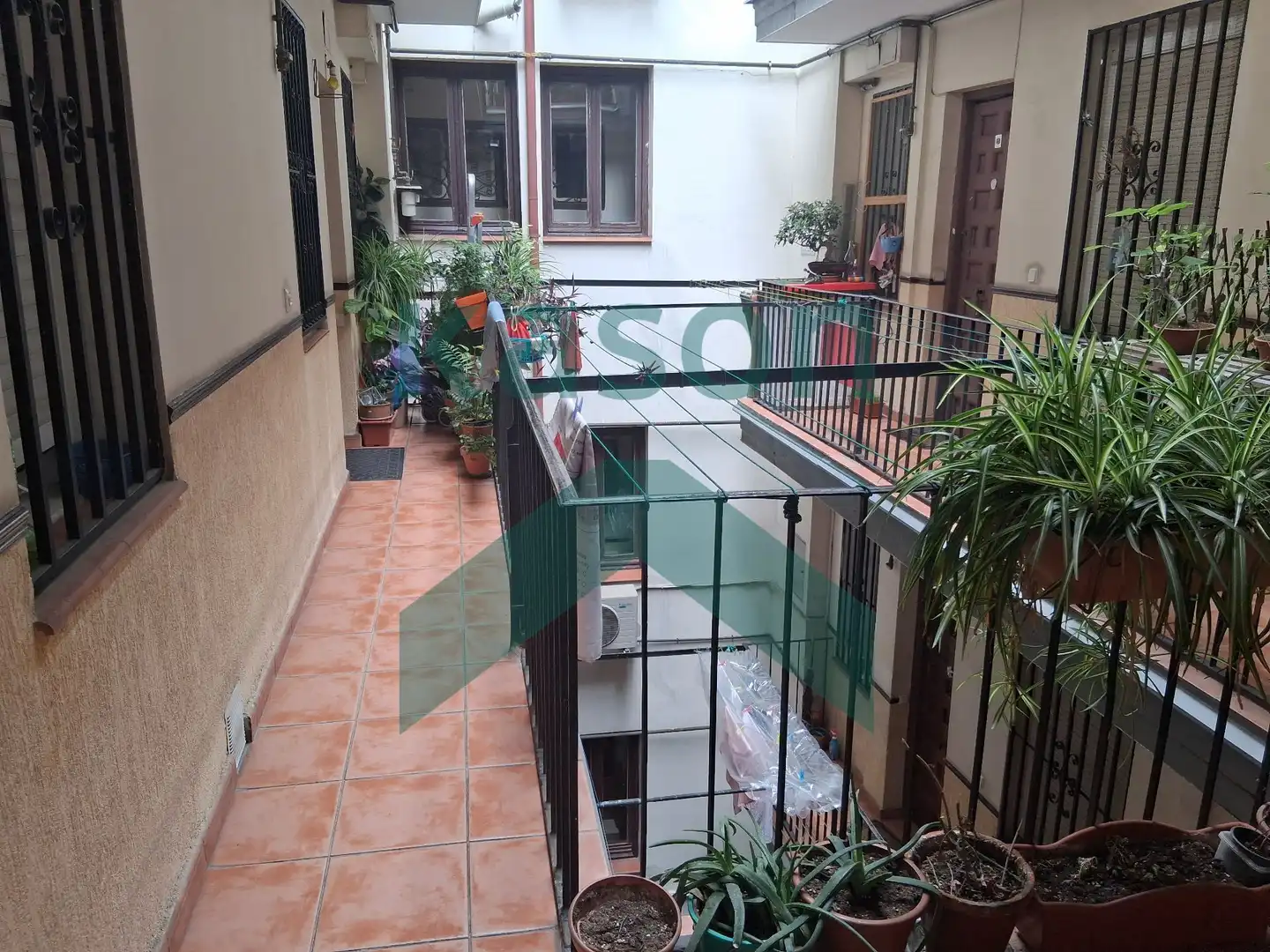 Balcony of Flat for sale in Madrid  with Heating