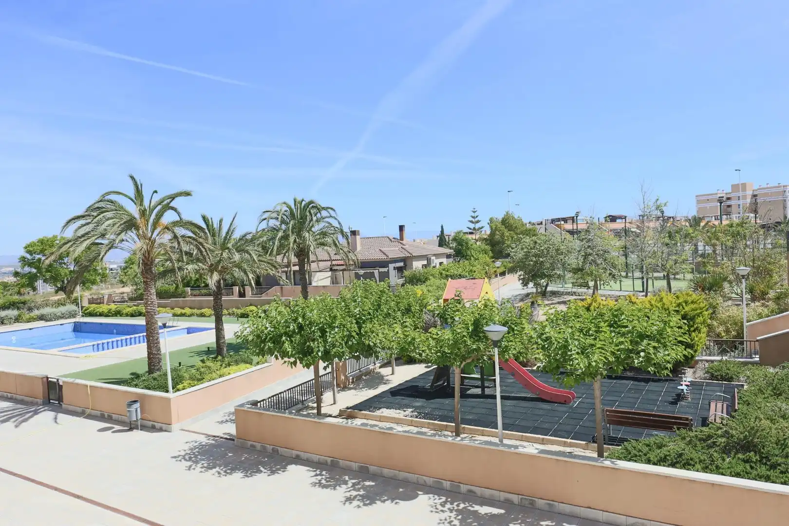 Jardí de Apartament en venda en Elche / Elx amb Aire condicionat, Calefacció i Terrassa