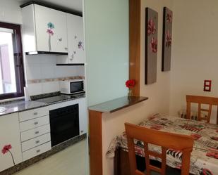 Cuina de Apartament de lloguer en Lugo Capital amb Calefacció, Parquet i Traster
