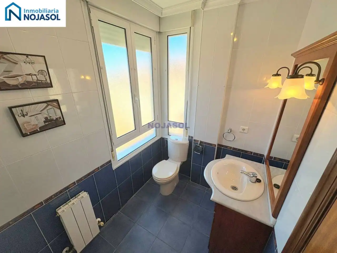 Badezimmer von Wohnung zur Miete in Noja mit Heizung, Terrasse und Möbliert