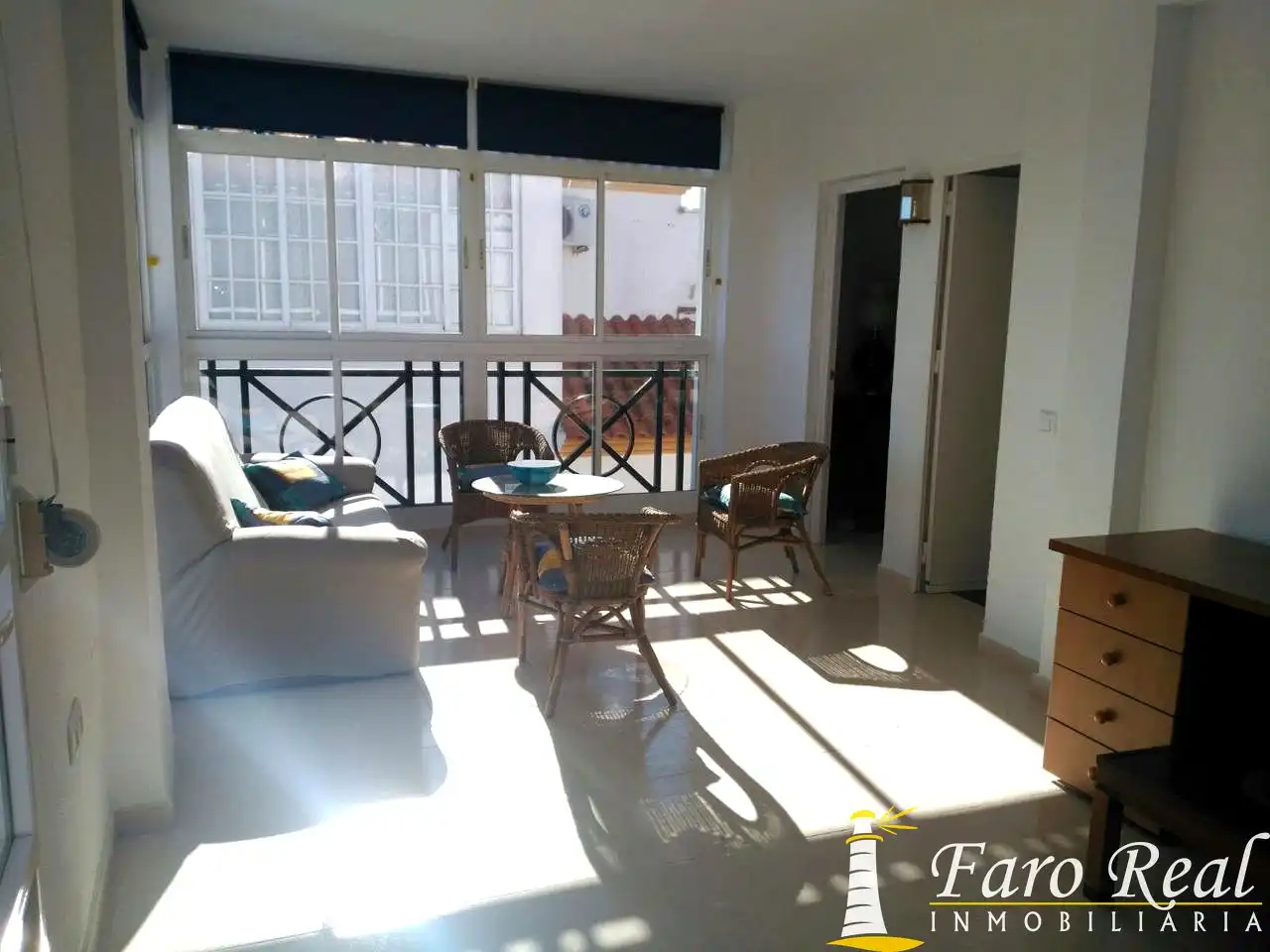 Living room of Detached homes for rent in Sanlúcar de Barrameda  with Air Conditioner, Private garden and Swimming Pool