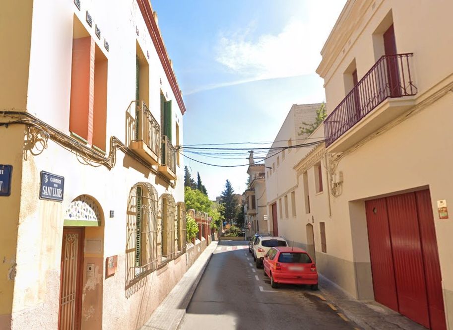 Vista exterior de Casa adosada en venda en Gelida