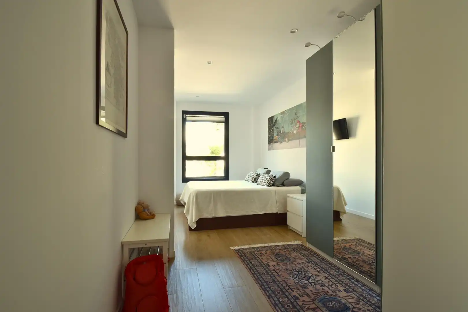 Bedroom of Flat for sale in Vilanova i la Geltrú  with Air Conditioner, Heating and Terrace