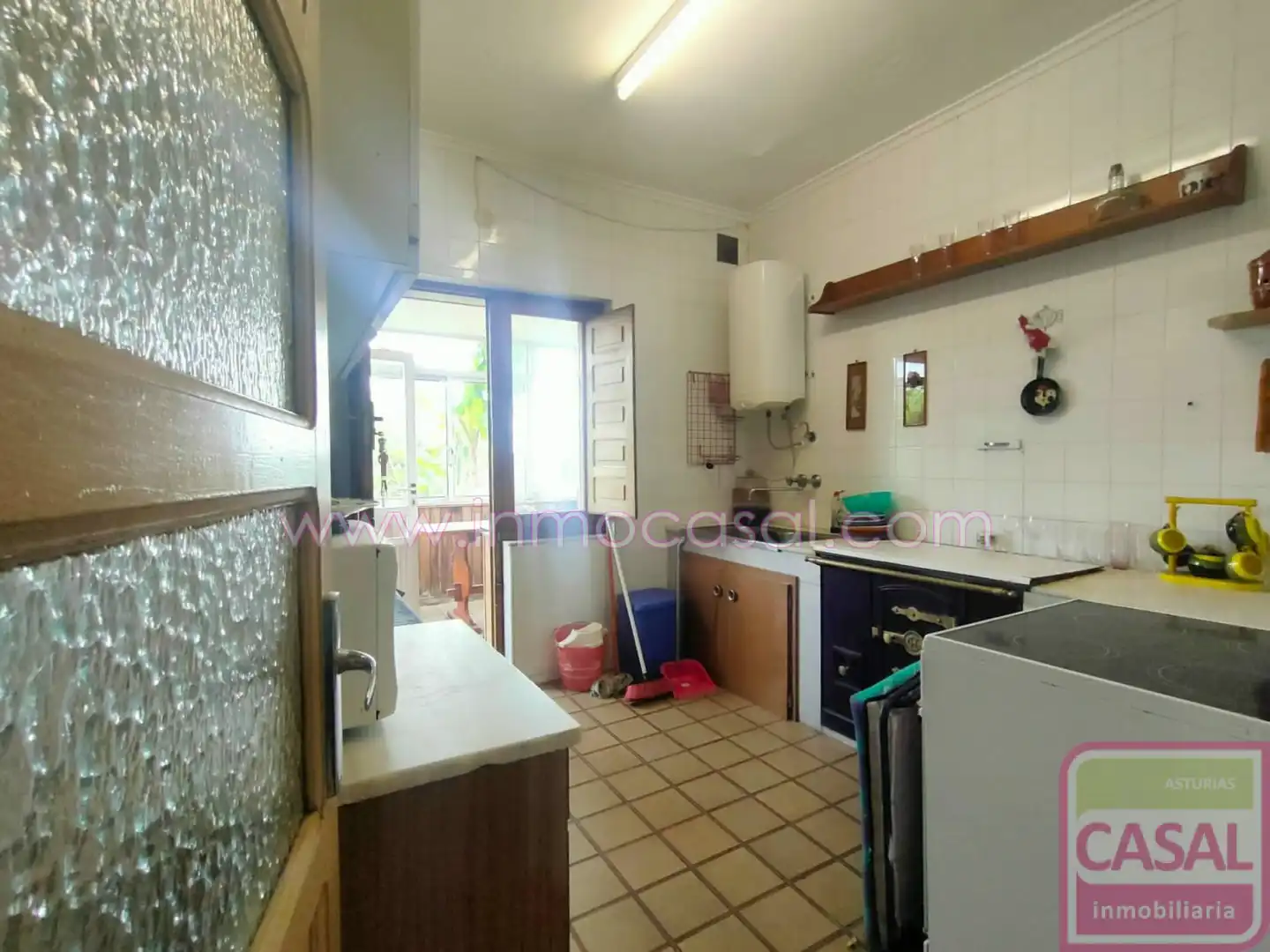 Cocina de Casa o chalet en venta en Avilés con Calefacción y Terraza