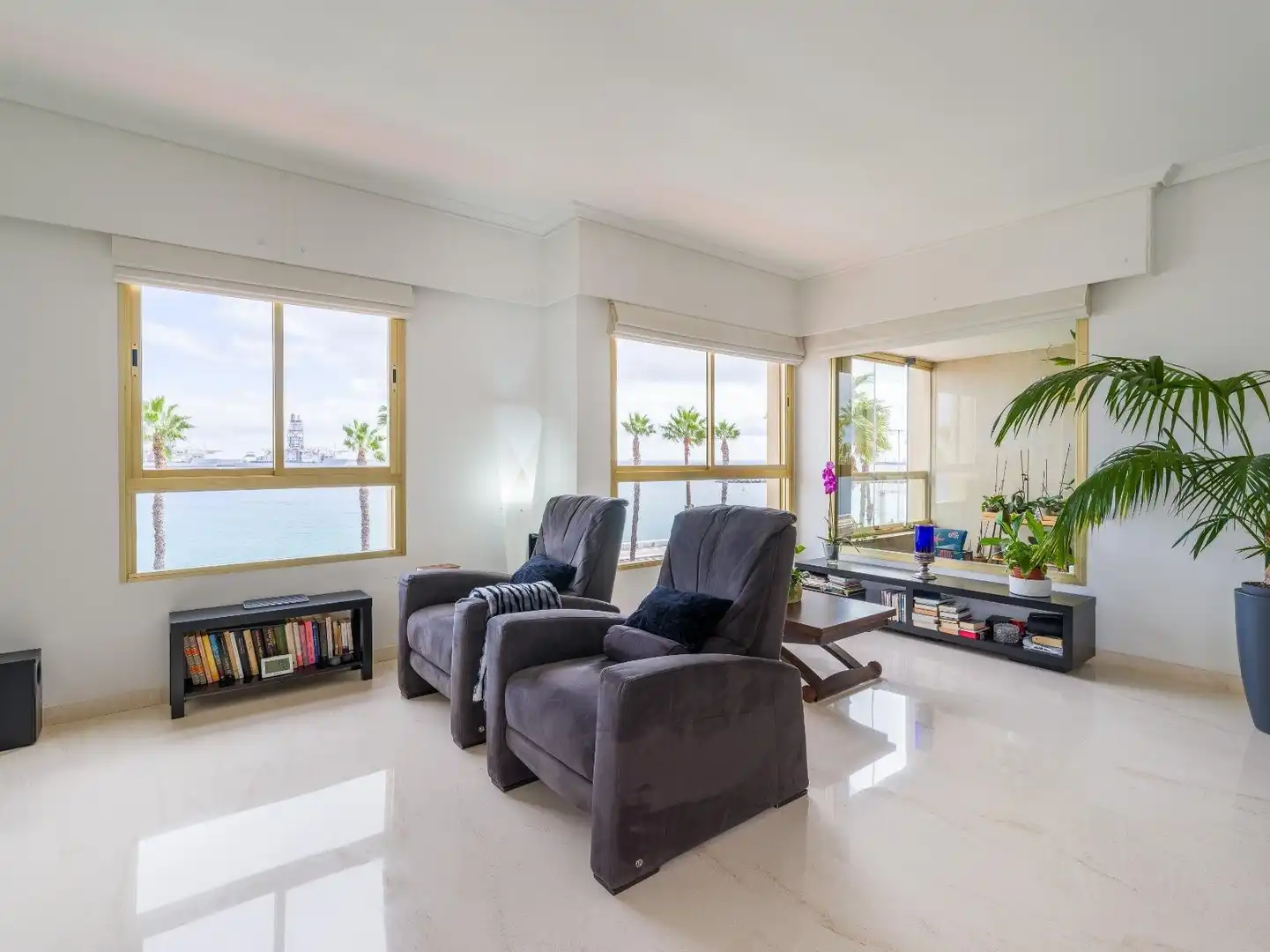 Sala d'estar de Pis en venda en Las Palmas de Gran Canaria amb Aire condicionat, Terrassa i Traster