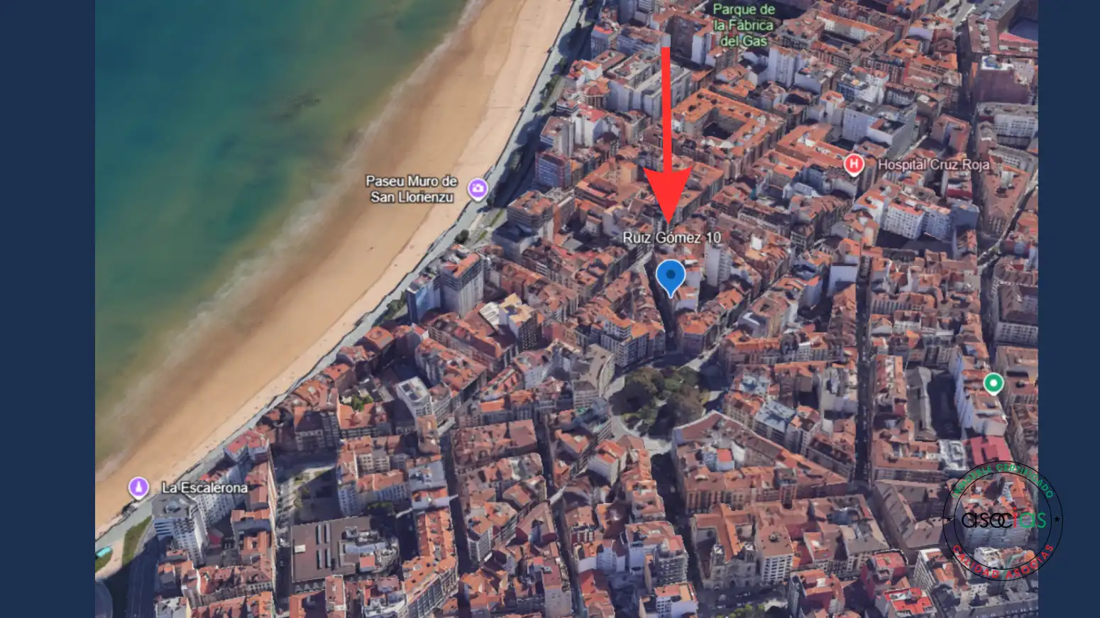 Appartement avec ascenseur à vendre à Gijón - Calle Ruiz Gomez 10