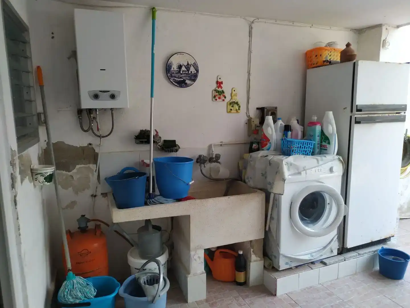 Cuina de Pis en venda en Burriana / Borriana amb Jardí privat i Moblat