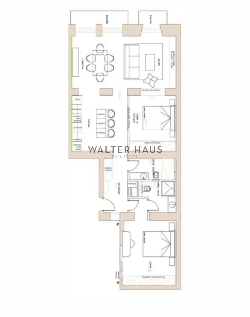 Piso con terraza en venta en Calle de Alcántara, imagen 37