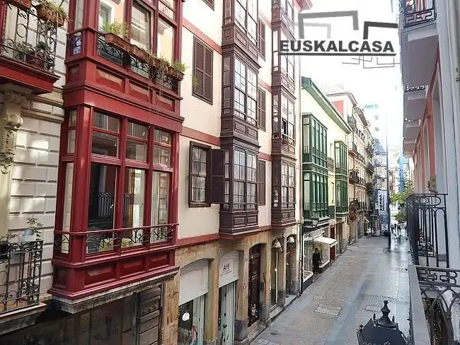 Exterior view of Flat for sale in Bilbao   with Balcony