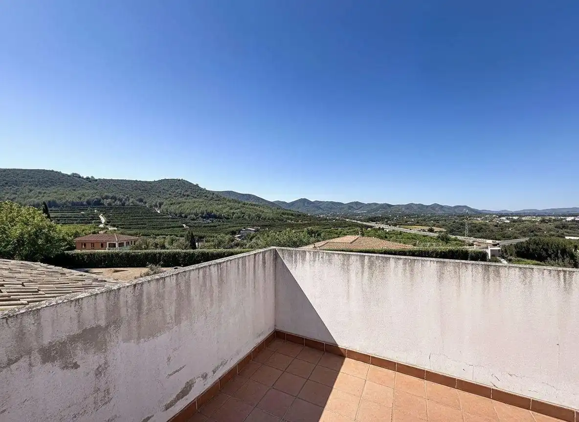Terrassa de Casa o xalet en venda en Xàtiva amb Aire condicionat, Calefacció i Jardí privat
