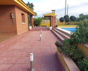 Swimming pool of House or chalet for sale in Vallmoll  with Air Conditioner, Terrace and Swimming Pool