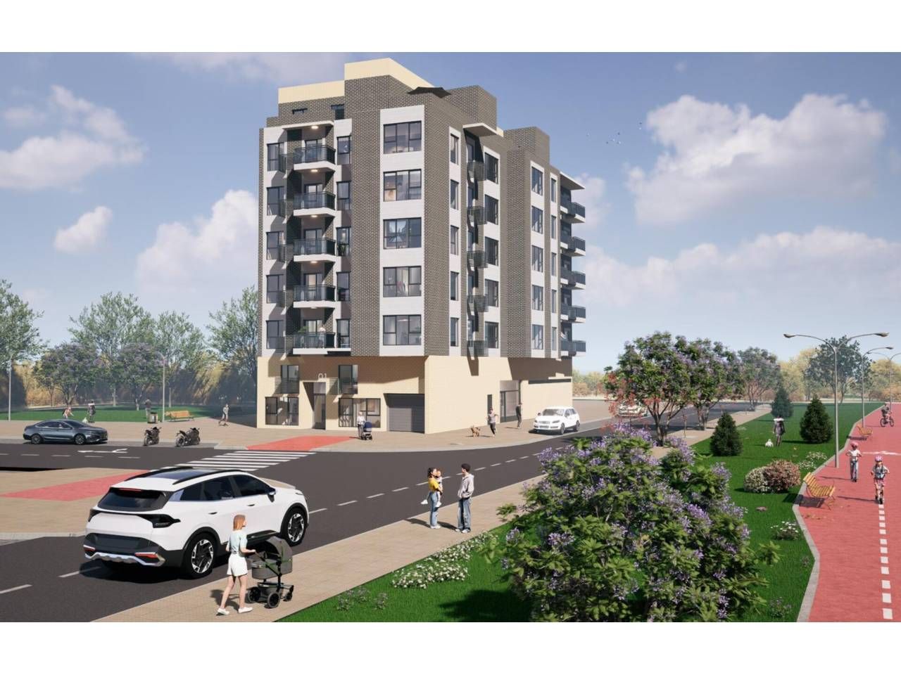 Vista exterior de Pis en venda en Burgos Capital amb Calefacció