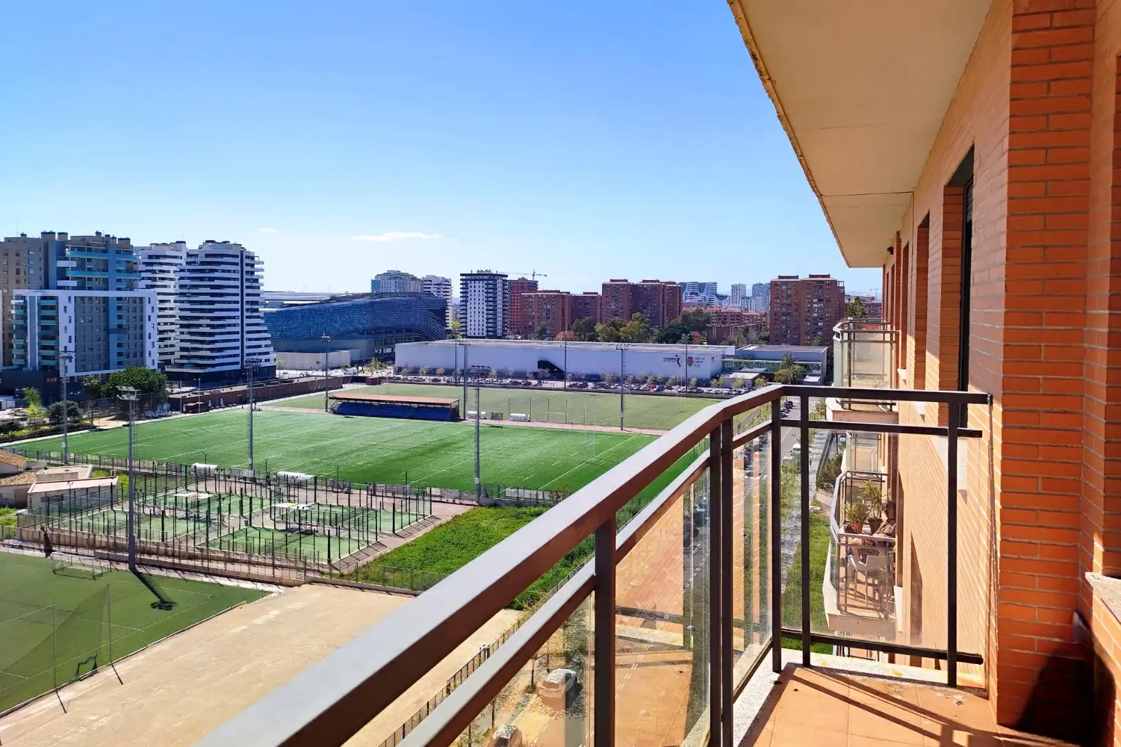 Terrassa de Pis en venda en  Valencia Capital amb Aire condicionat, Jardí privat i Terrassa