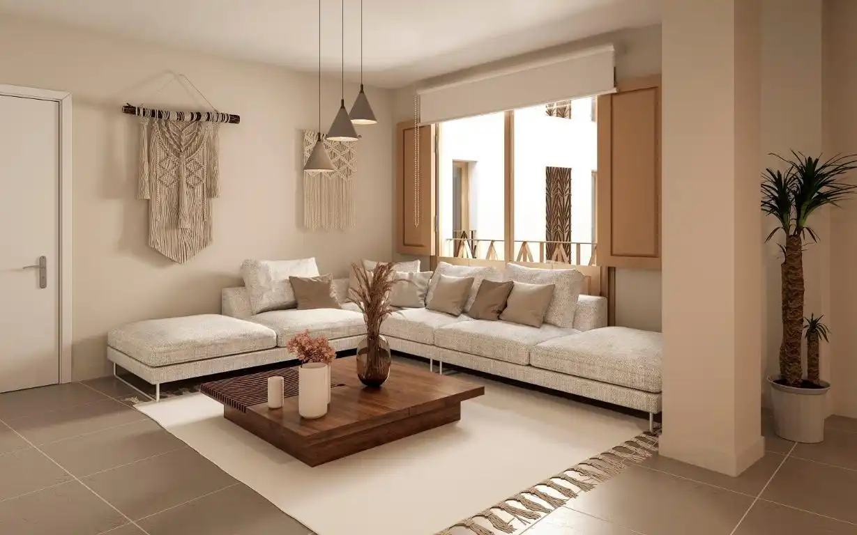 Sala de estar de Apartamento en venta en Cádiz con Aire acondicionado, Calefacción y Balcón