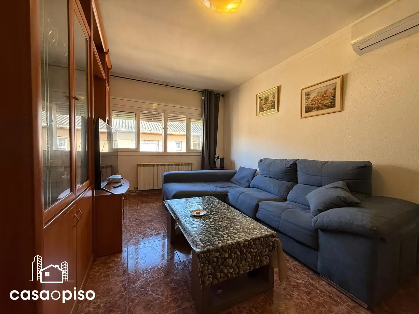 Sala de estar de Piso en venta en Terrassa con Aire acondicionado y Calefacción