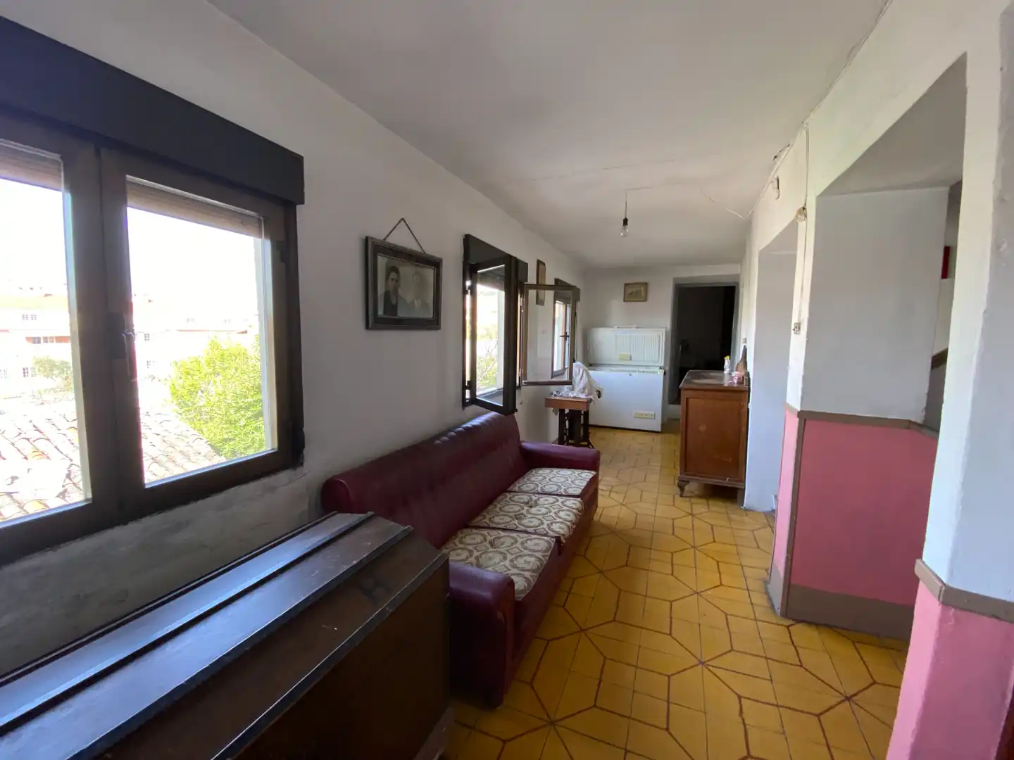 Sala de estar de Casa o chalet en venta en Baltanás con Calefacción, Trastero y Amueblado