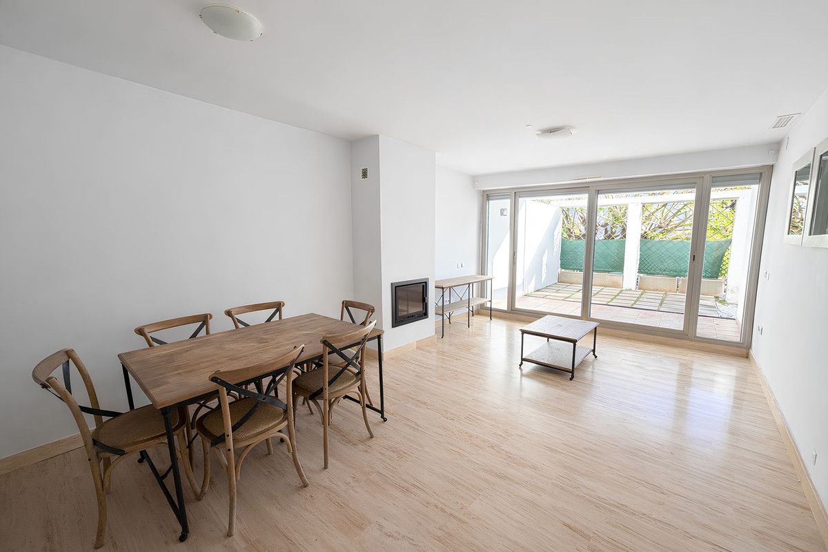 Sala de estar de Planta baja en venta en Mijas con Aire acondicionado, Calefacción y Jardín privado