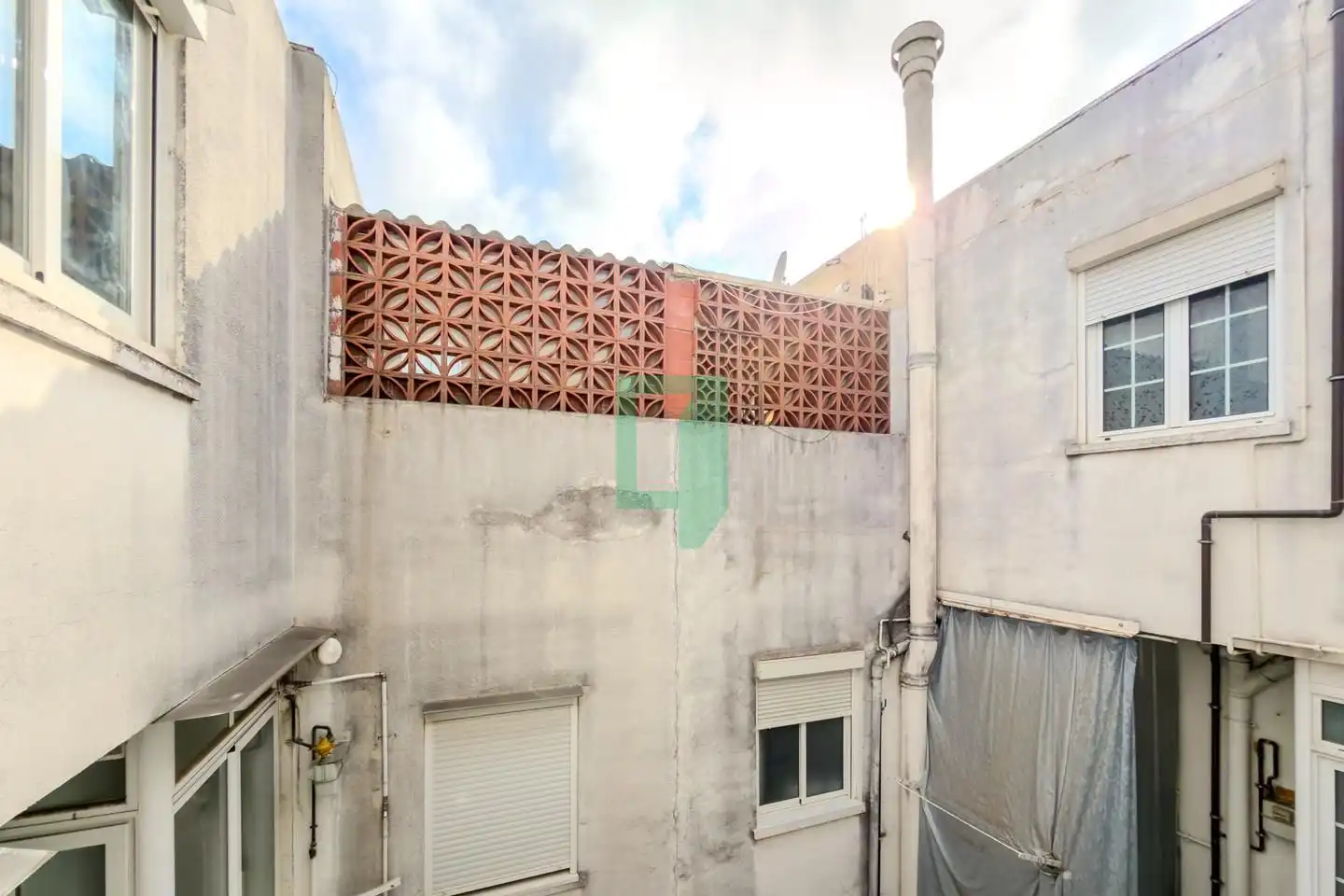 Außenansicht von Maisonette zum Verkauf in Badalona mit Heizung und Terrasse