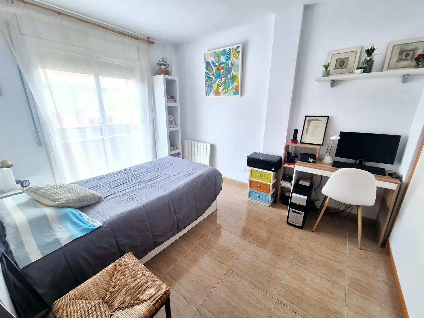 Habitación de Casa adosada en venta en Malgrat de Mar con Aire acondicionado, Calefacción y Jardín privado