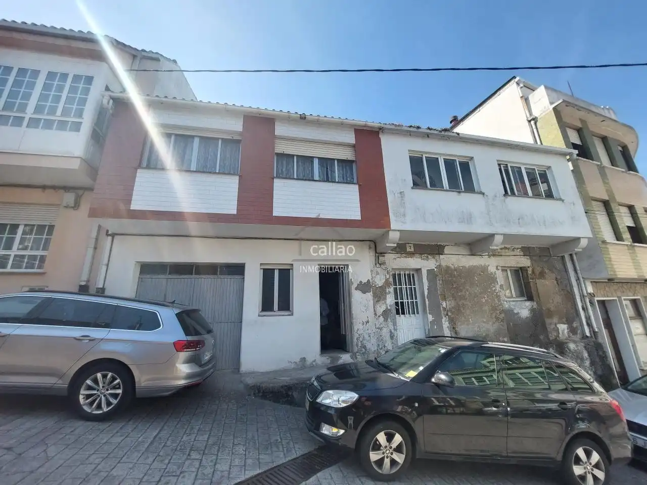 Exterior view of Houses for sale in Ferrol  with Private garden