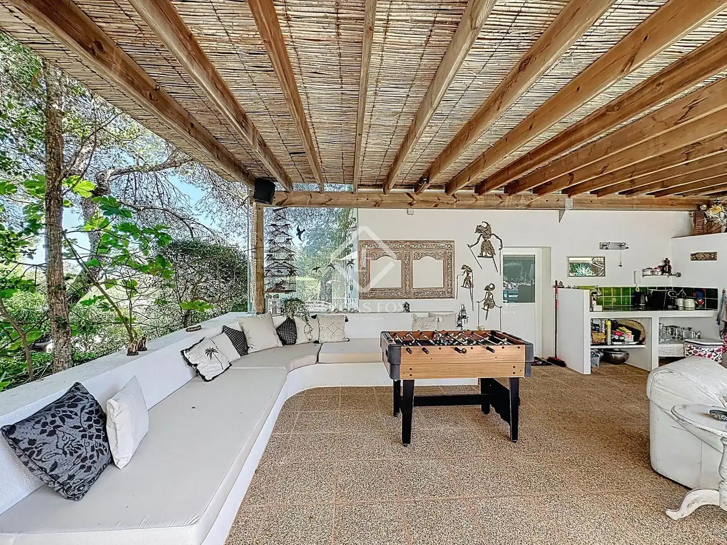 Terrassa de Finca rústica en venda en Sant Lluís amb Aire condicionat, Calefacció i Jardí privat