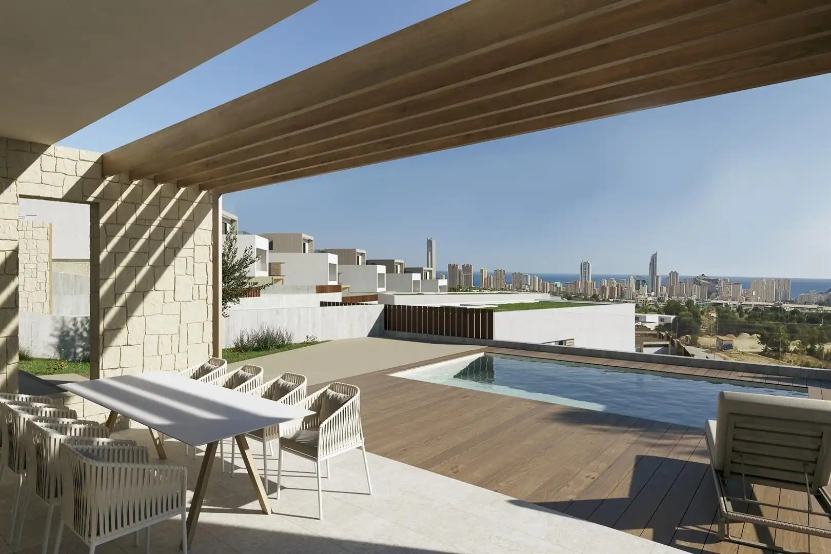 Detached house with pool for sale in Finestrat Pueblo, imagen 7