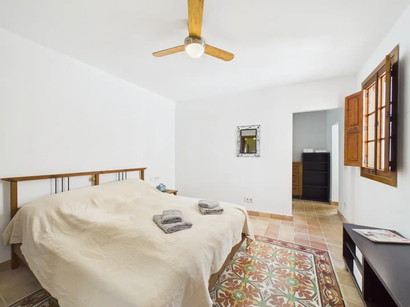 Bedroom of Flat for rent in  Palma de Mallorca  with Air Conditioner and Pets allowed