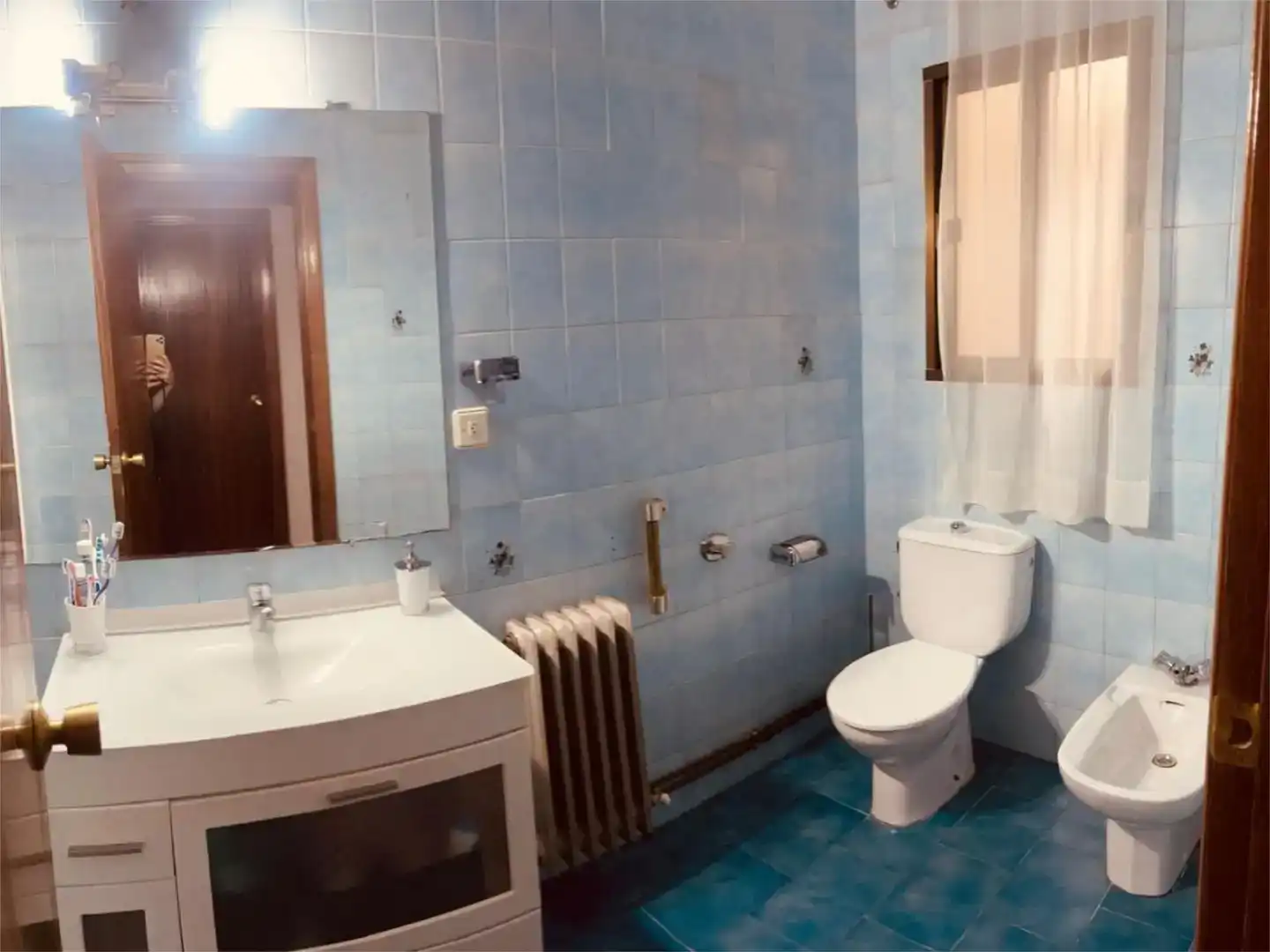 Bany de Pis en venda en El Casar de Escalona amb Aire condicionat i Piscina