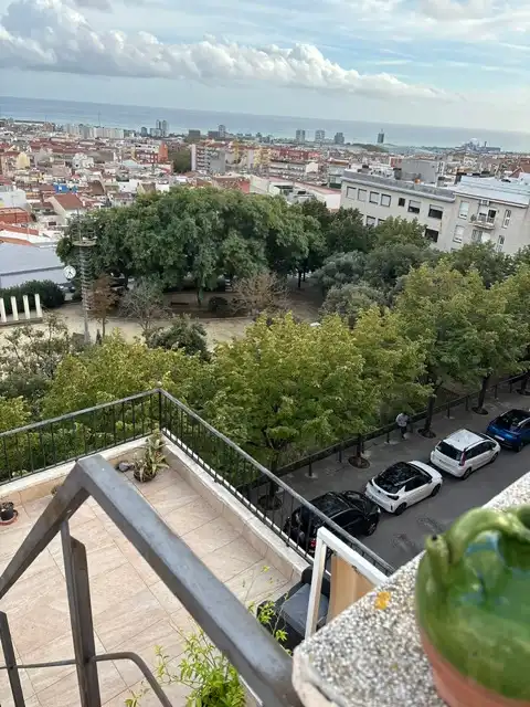Außenansicht von Dachboden zum Verkauf in Mataró mit Klimaanlage, Heizung und Terrasse