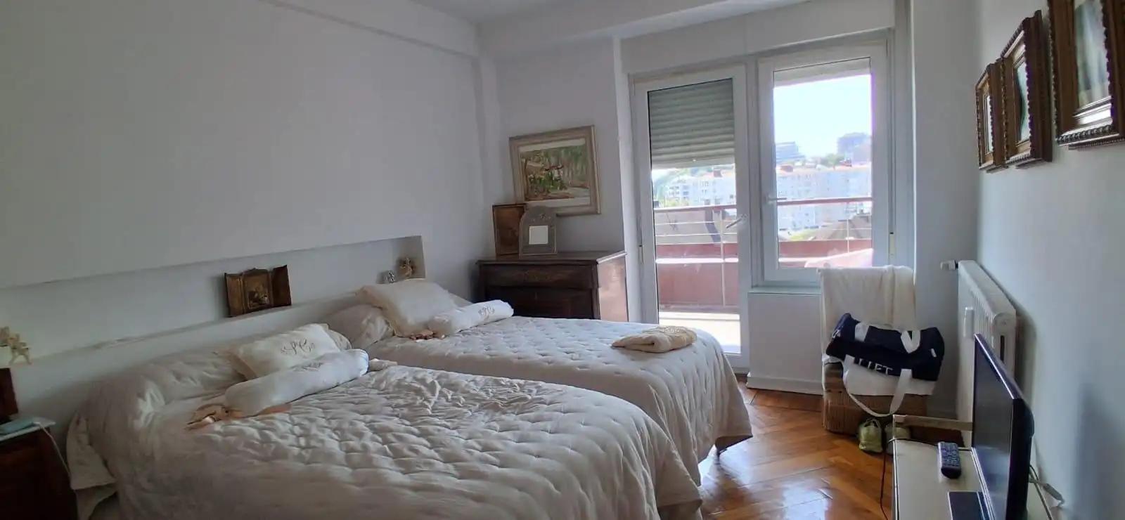 Bedroom of Flat for sale in Santander  with Heating, Terrace and Storage room
